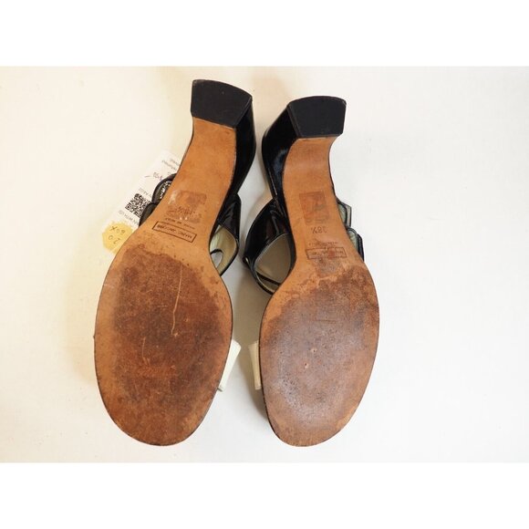 Marc Jacobs Black and Cream Heels - Picture 6 of 8